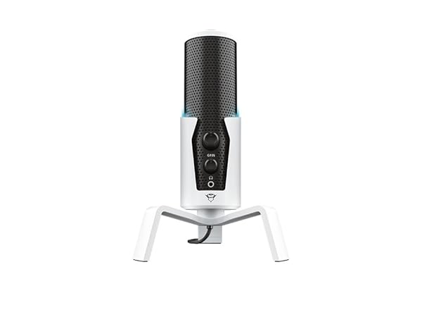 MICROFONO | TRUST | GXT 258W FYRU | 4 EN 1 | 30HZ- 18000HZ | LED | USB | BLANCO