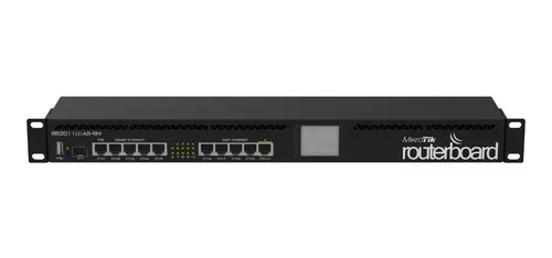 MIKROTIK ROUTERBOARD 5 PUERTOS 10|100|1000 5 PUERTOS 10|100 RB2011 SERIES RACK MOUNT