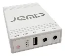 MINI UPS | JEMIP | 10400MAH | 38.48WH | 5V | 9V | 12V | USB PARA ROUTER MODEM | CCTV PVENTA | BLANCO