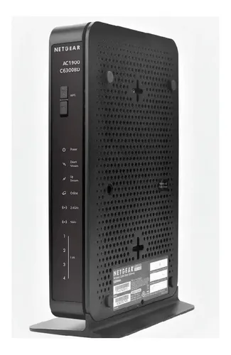 MODEM + WIFI ROUTER NETGEAR ARRIS (INTERCABLE-NETUNO) DOBLE BANDA 600|1300 MBPS AC1900 4 PTOS LAN