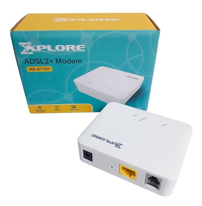 MODEM ADSL2+ EXPLORER MODELO HG-A1101 ABA CANTV
