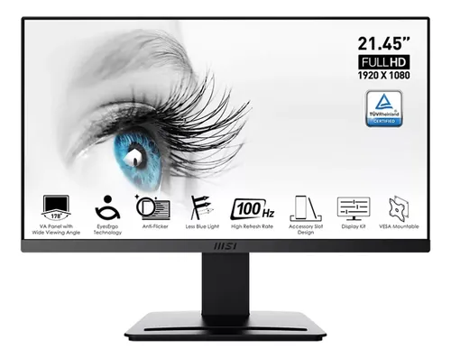 MONITOR MSI MP223 | 21.5" | 100HZ