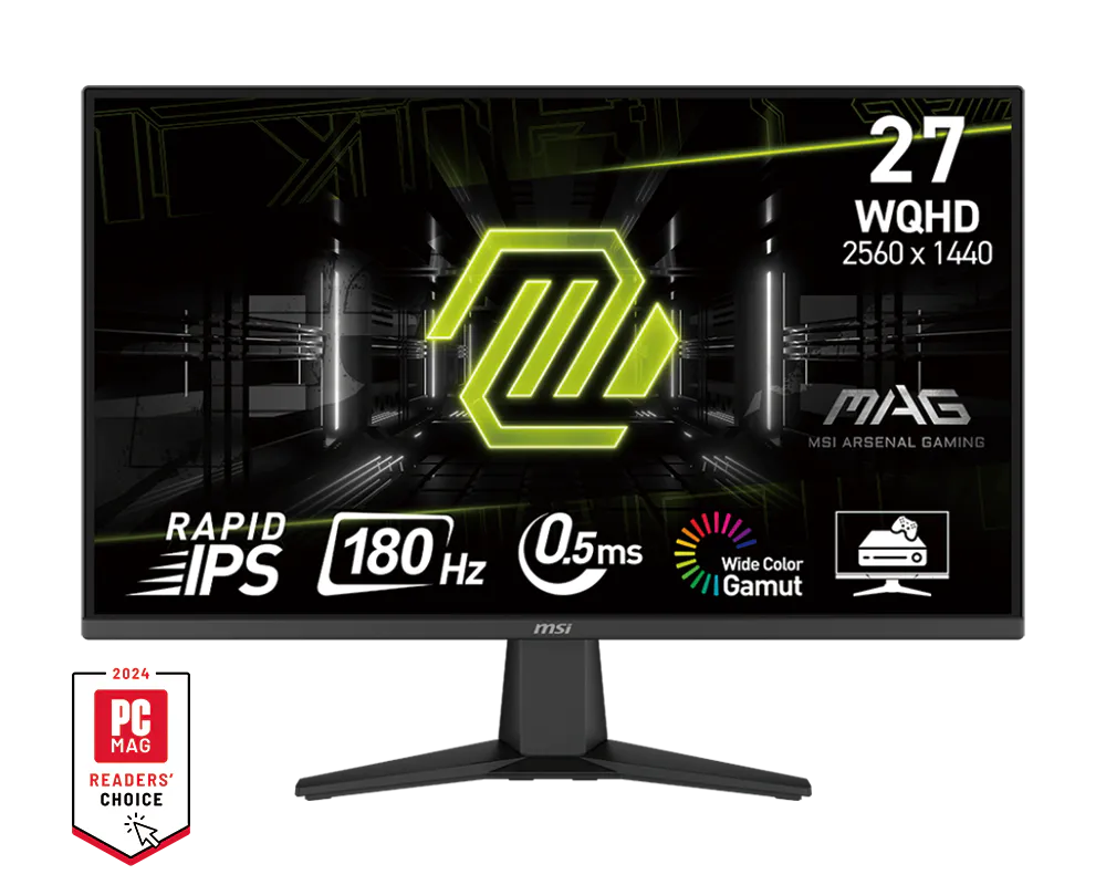 MONITOR | MSI | MP275QF | 27" | 180HZ | WQHD | 2560x1440
