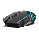 MOUSE | GAMDIAS | GAMING | AURA GS4 | 3600DPI | 6 BOTONES | RGB | USB | NEGRO