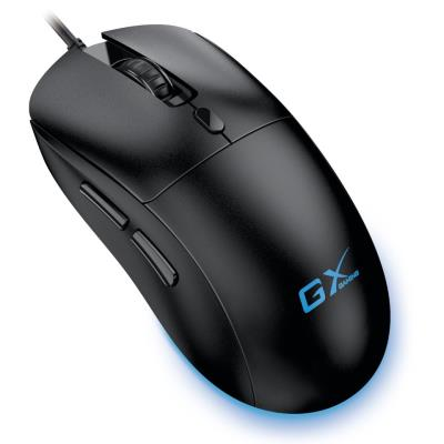 MOUSE GENIUS GAMING SCORPION M500 | 3600DPI | 6 BOTONES | RGB | USB | NEGRO