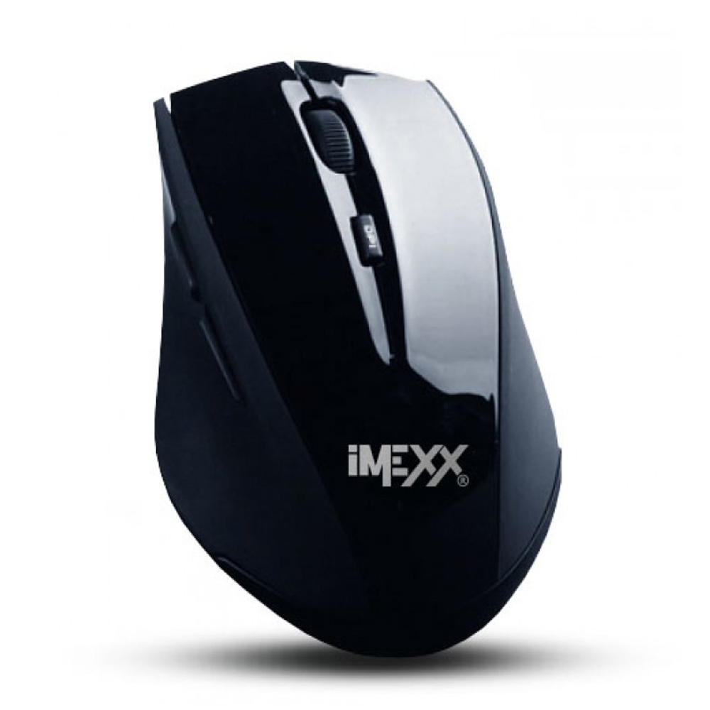 MOUSE INALAMBRICO IMEXX IME-26415 WIRELESS NEGRO