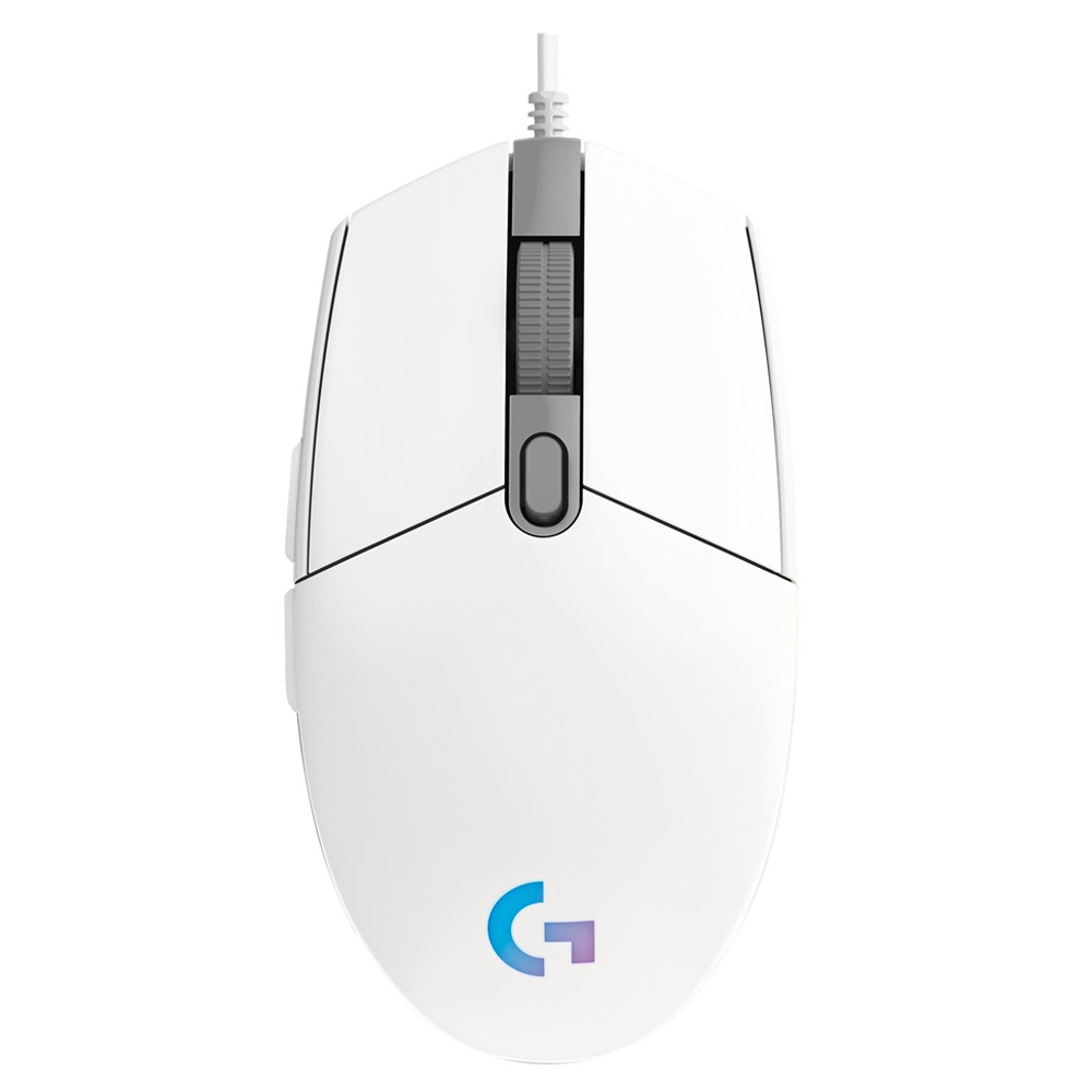 MOUSE LOGITECH G203 LITGHTSYN GAMING BLANCO