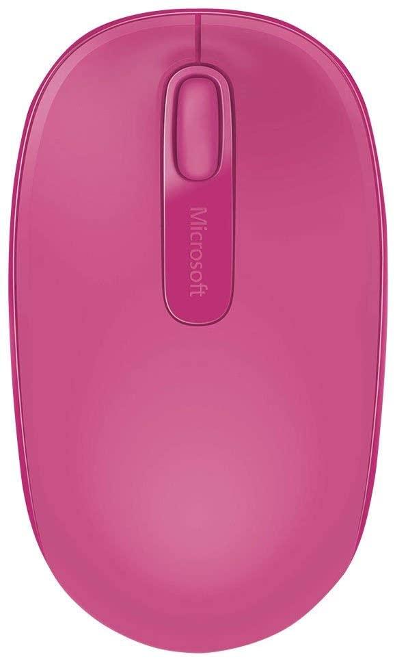 MOUSE MICROSOFT INALAMBRICO 1850 4 BOTONES FUCSIA