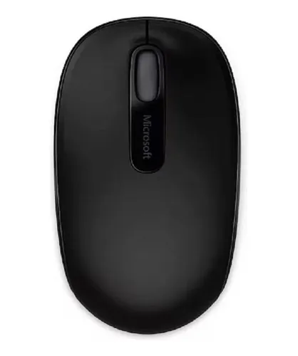 MOUSE MICROSOFT INALAMBRICO 1850 4 BOTONES NEGRO