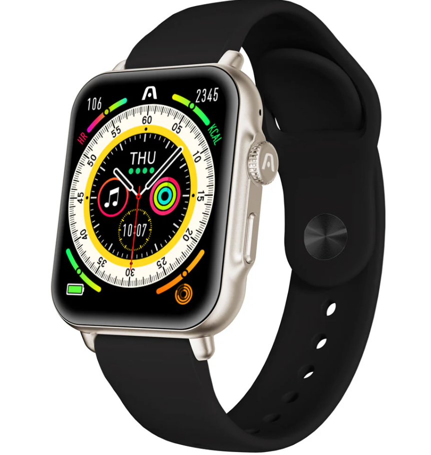 RELOJ ARGOM SKEIWATCH NEGRO S55 | DISPLAY 1.96" IPS | ANDROID | BLUETOOTH 5.3 | SPO2 | MICROFONO | IMPERMEABLE | ARG-WT-6055BK