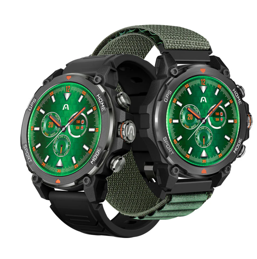 RELOJ ARGOM SKEIWATCH NEGRO C80 | ANDROID Y IOS | BLUETOOTH 5.3 | 5 ATM RESISTENTE AL AGUA | ARG-WT-6080BK