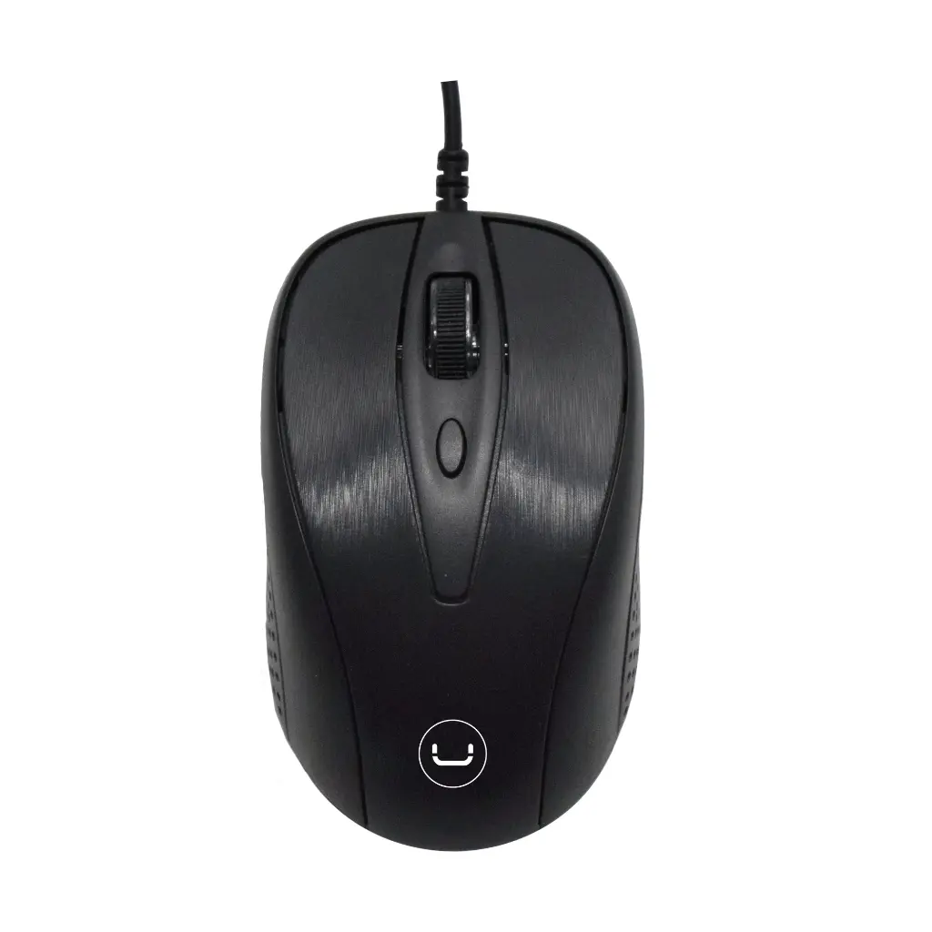 MOUSE UNNO TEKNO TREK USB-OPTICO AMBIDIESTRO MS6513BK