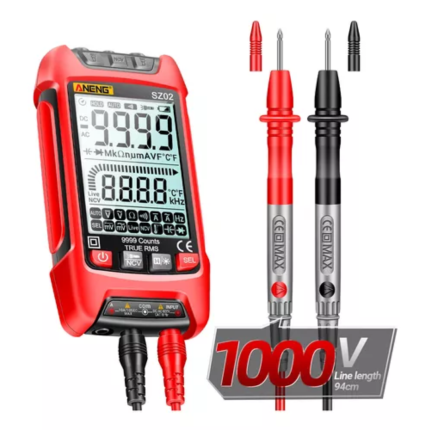 MULTIMETRO DIGITAL ANENG PANTALLA LCD AUTOMATICO SZ02
