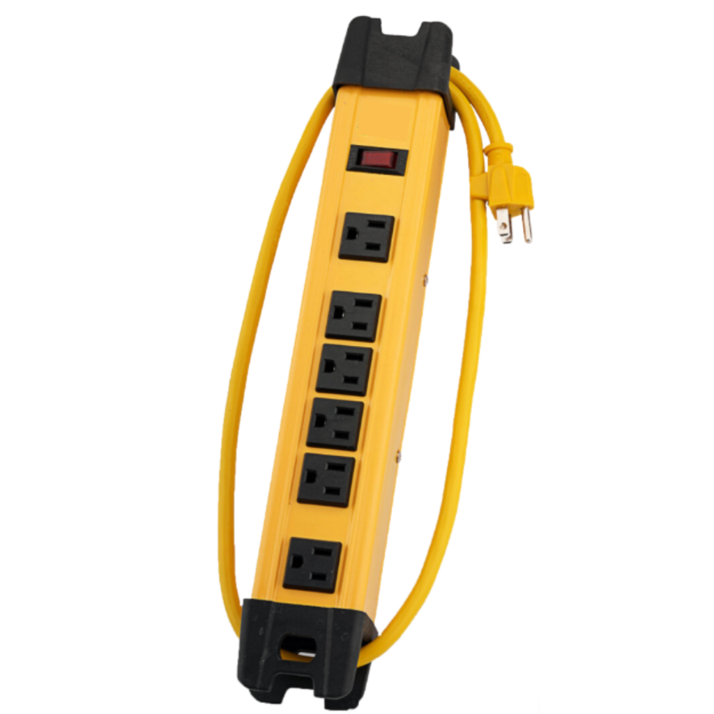 MULTITOMAS 120VAC 6 TOMAS HEAVY DUTY CL-126 TONAL