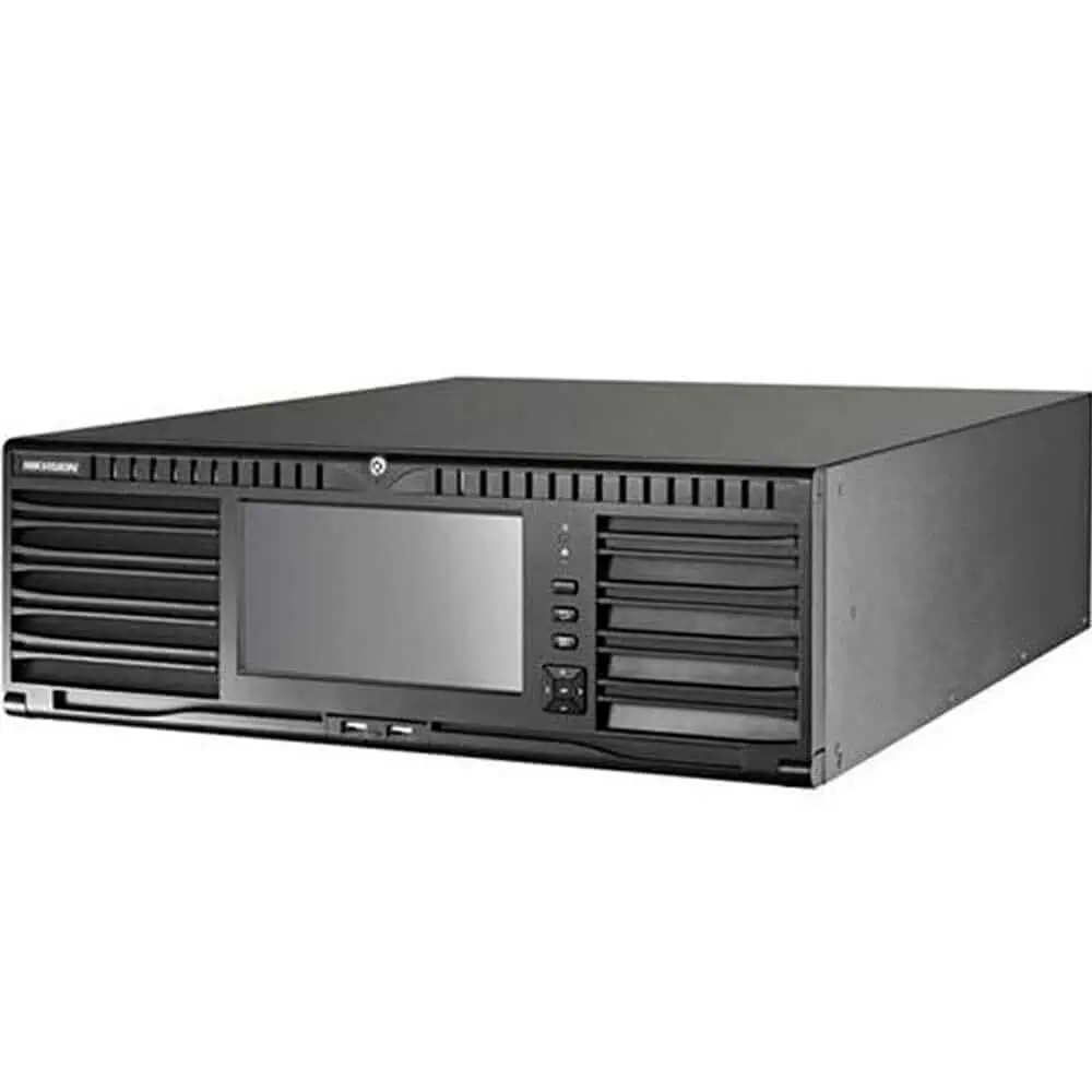 NVR 128 CANALES IP 4K 12 MP DS-96128NI-I16 | 16 SATA RAID | 1 AUDIO | 16 ALARMA
