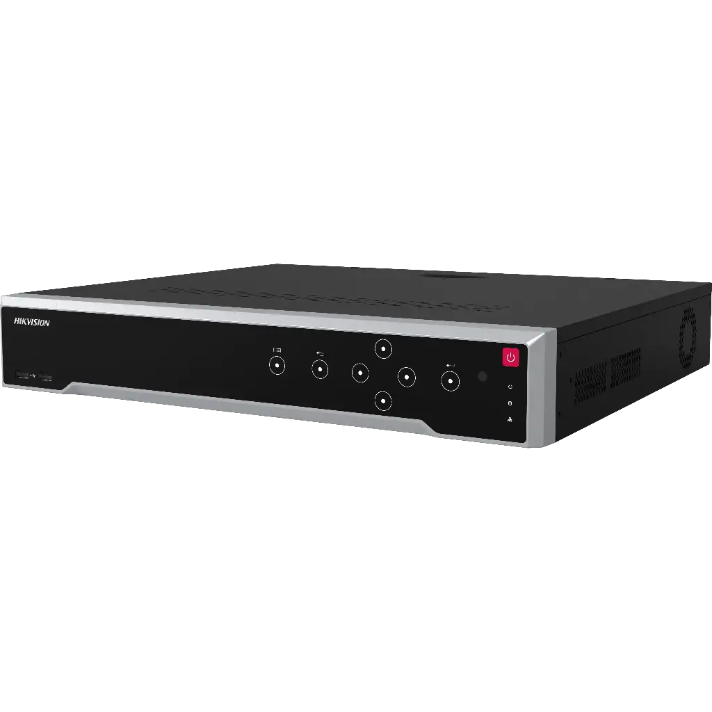 NVR 16 CANALES IP 12 MP DS-7716NI-I4|16P | POE 200W 16 CH| HDMI 4K | 4 SATA | 1 AUDIO | 16 ALARMA