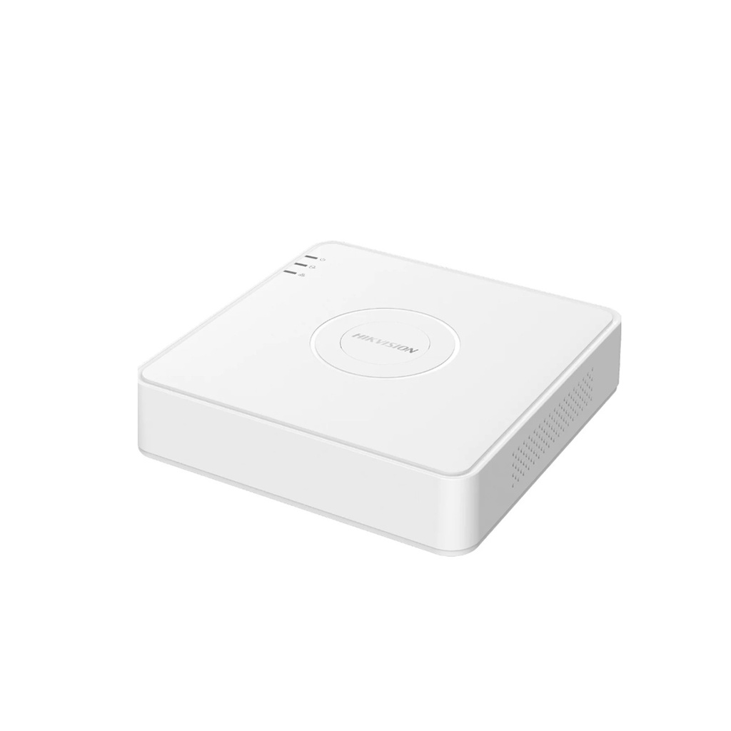 NVR 4 CANALES IP 4 MP POE DS-7104NI-Q1|4P COMPRESIÓN DE VÍDEO H. 265 SALIDA DE VÍDEO HDMI | VGA A RESOLUCIÓN 1080P
