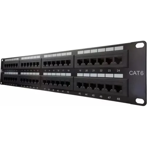 PATCH PANEL CAT 6 48 PUERTOS WIREPLUSS ACC-PATCH48-C6