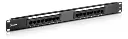 PATCH PANEL ONLINK 12 PUERTOS CATEGORIA 6 19" 1U PN-UTP612