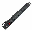 PDU | 19" | 8 TOMAS | SUPRESOR DE PICOS | RACKEABLE | TONAL