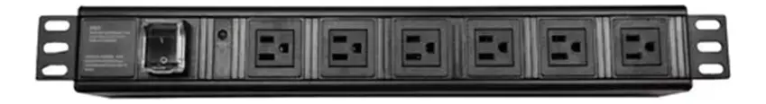 PDU | REGLETA 19" | 6 TOMAS | 10AMPER | RACKEABLE | BEGPROD | PDUBEG-10A