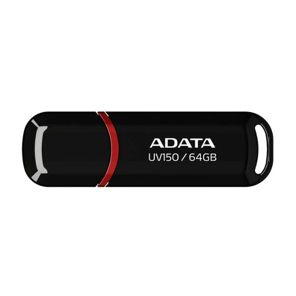 PENDRIVE ADATA 64GB USB 3.0 COLOR NEGRO | AUV-150-64G-RBK