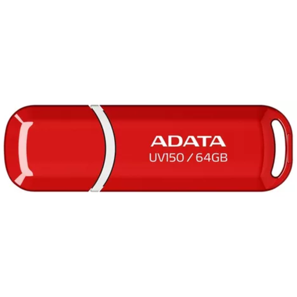 PENDRIVE ADATA 64GB USB 3.0 COLOR ROJO | AUV-150-64G-RRD