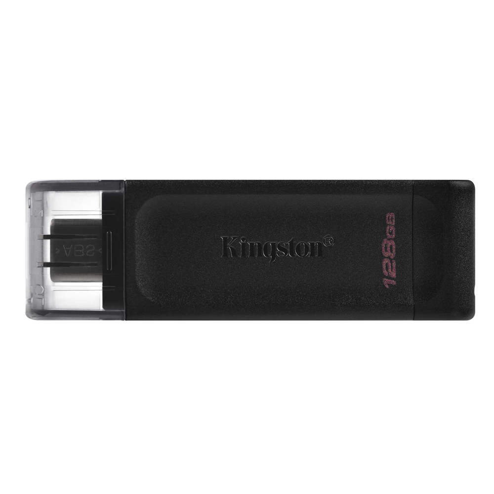 PENDRIVE KINGSTON 128GB DT70 DATA TRAVELER G1 USB C|CONECTOR TIPO C 12M 3.0