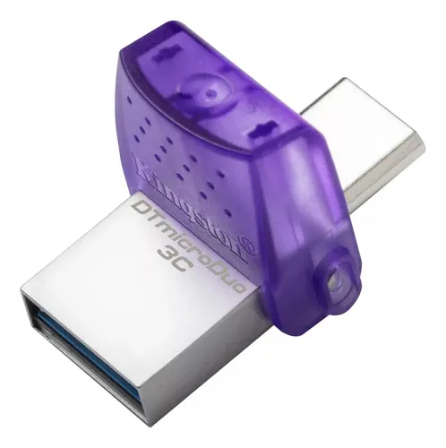 PENDRIVE KINGSTON 32GB DATA TRAVELER MICRODUO 3G2 USB 3.2
