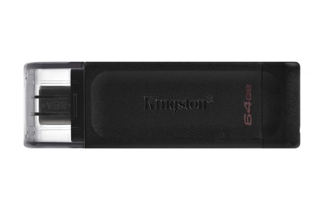 PENDRIVE | KINGSTON | 64GB | DT70 | DATA TRAVELER | G1 | USB C | CONECTOR TIPO C | 3.0