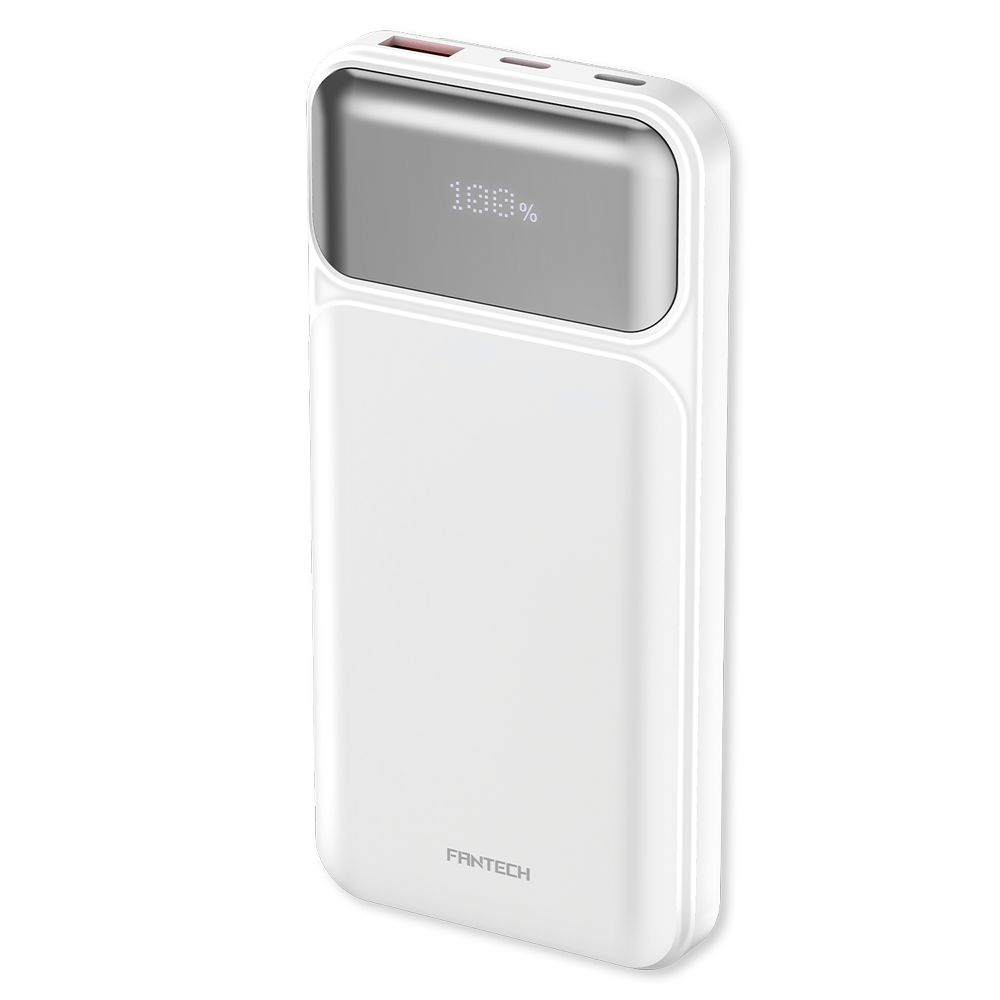 POWER BANK FANTECH PORTATIL POWERPACK T2 10.000MSH 22W BLANCO