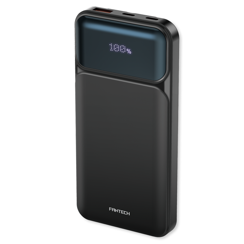 POWER BANK FANTECH PORTATIL POWERPACK T2 10.000MSH 22W NEGRO