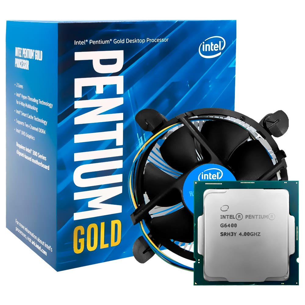 PROCESADOR INTEL PENTIUM G6400 SOCKET LGA1200