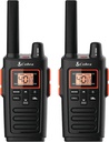 RADIOS | COBRA | WALKIE TALKIES | RX380 | (PAQUETE DE 2) | BIDIRECCIONALES | LARGO ALCANCE | 40 CANALES PREPROGRAMADOS | ALERTAS METEOROLÓGICAS | LINTERNA LED | BATERÍAS NIMH DE LARGA DURACION | BBORX380