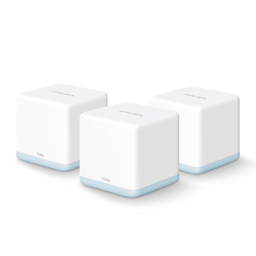 ROUTER MERCUSYS HALO H30G WIFI 5 -MESH EXTENSOR AC1300 2.4-5GHZ DOBLE BANDA WAN 3 PACK