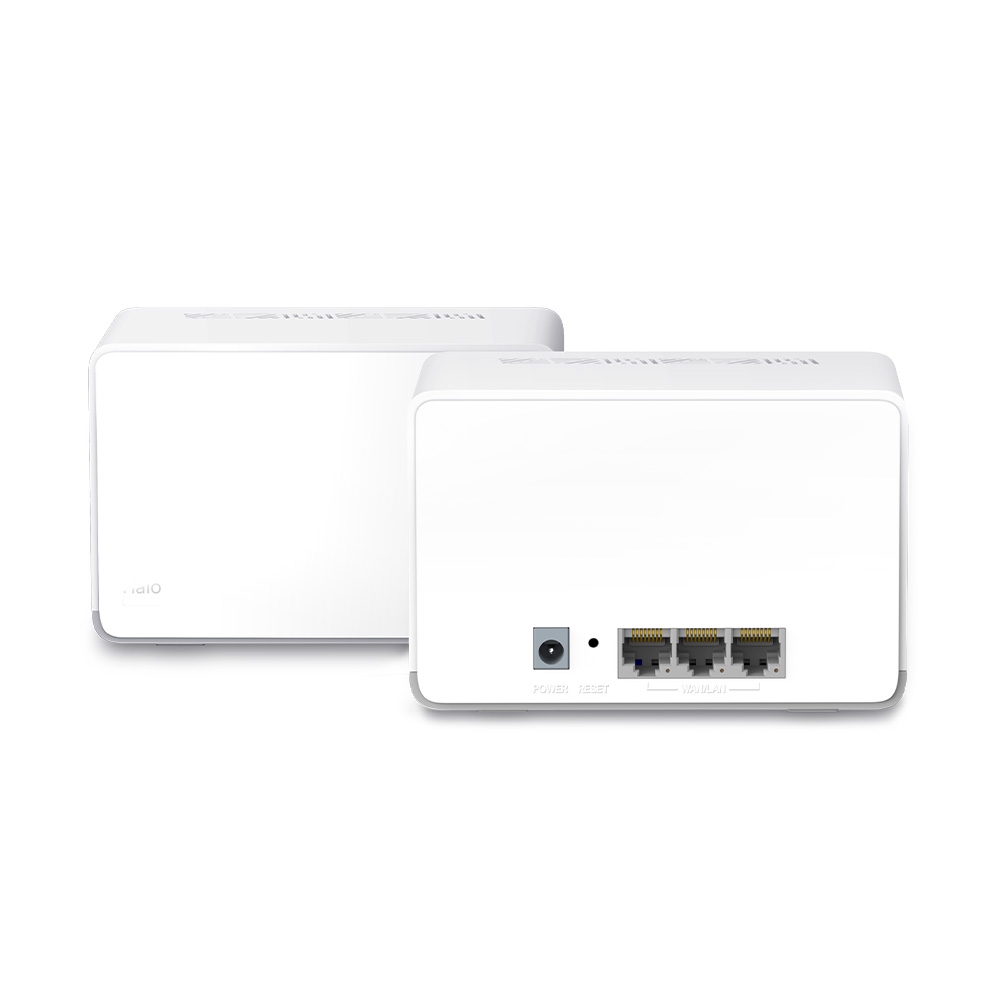 ROUTER MERCUSYS HALO H70X WIFI 6 MESH AX1800 DUALBAND 2 PACK