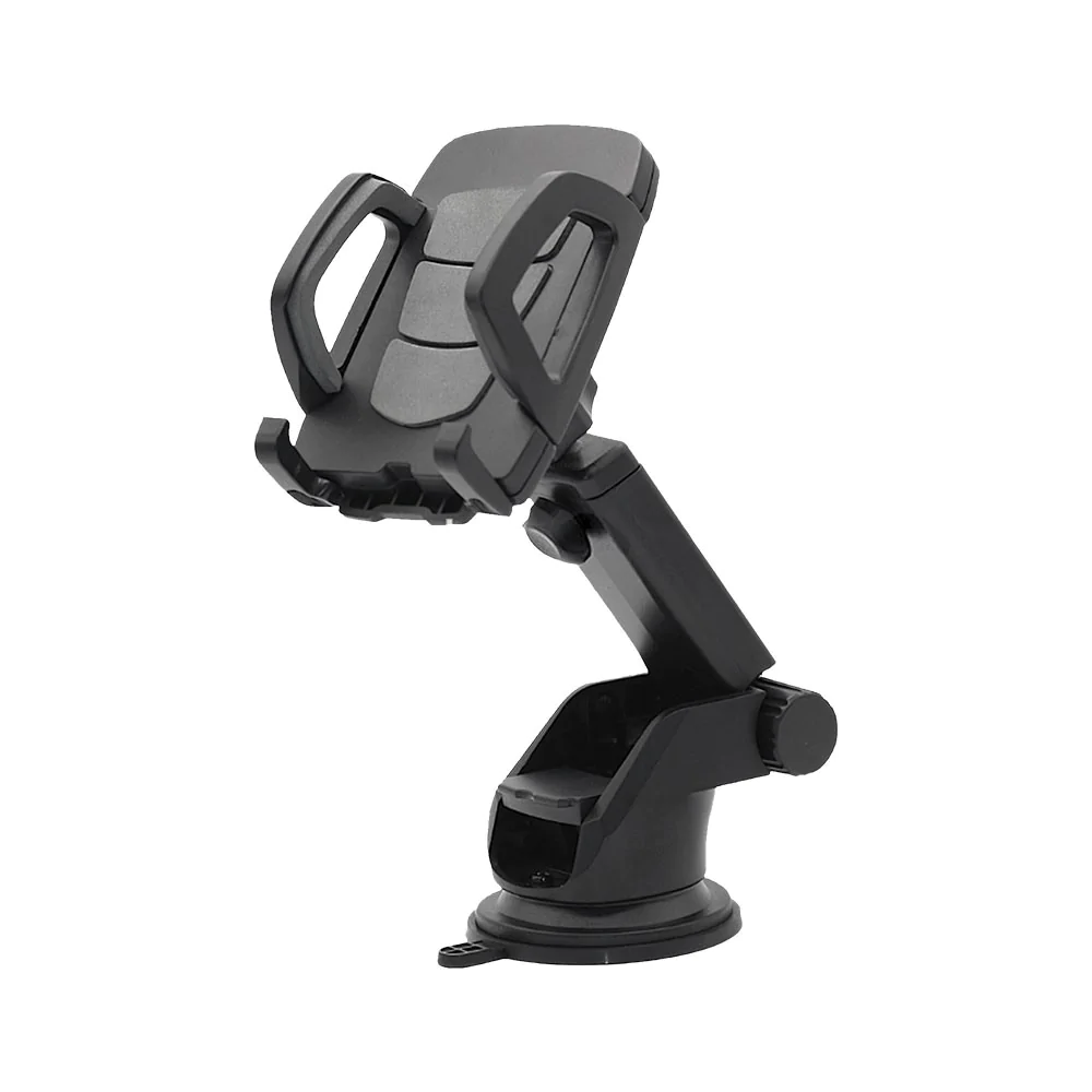 SOPORTE TELEFONO UNNO TEKNO BRAZO ARTICULADO PARABRISAS NEGRO CH3006BK
