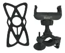 SOPORTE TELEFONO | UNNO TEKNO | PASE PARA MOTO AJUSTABLE | NEGRO | CH3007BK