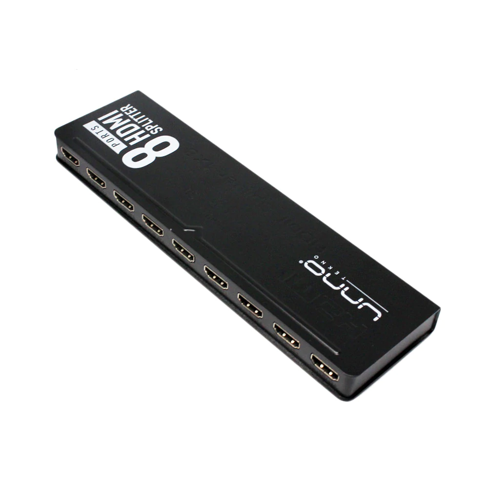 SPLITTER - SWITCH UNNO TEKNO HDMI 4K 8PTOS HB1206BK
