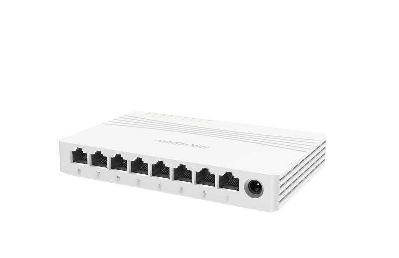 SWITCH HIKVISION NO GESTIONABLE GIGABIT 8 PUERTOS DS-3E0508D-E | ESCRITORIO.