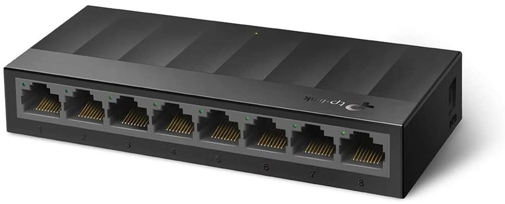 SWITCH TPLINK TL-LS1008G 8 PUERTOS RJ45 10|100|1000MBPS GIGABIT.