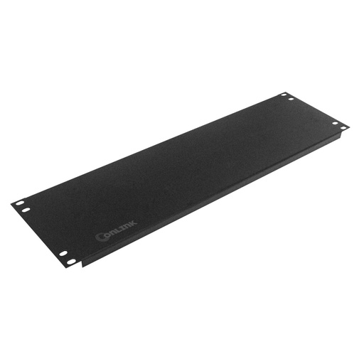 TAPA CIEGA PARA RACK ONLINK 3U METALICA NEGRA T-3U-L