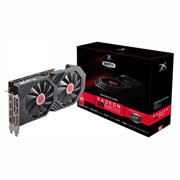 TARJETA DE VIDEO XFX RADEON RX580 GAMING 8GB GDDR5