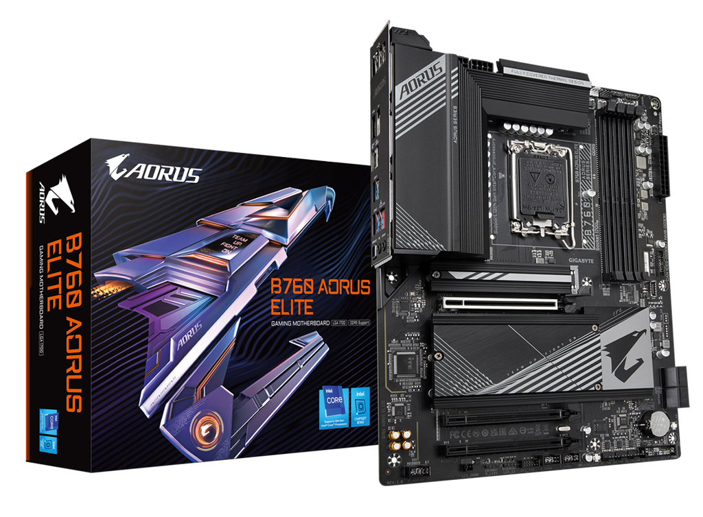 TARJETA MADRE AORUS B760-M LGA1700 DDR5 DUAL M.2