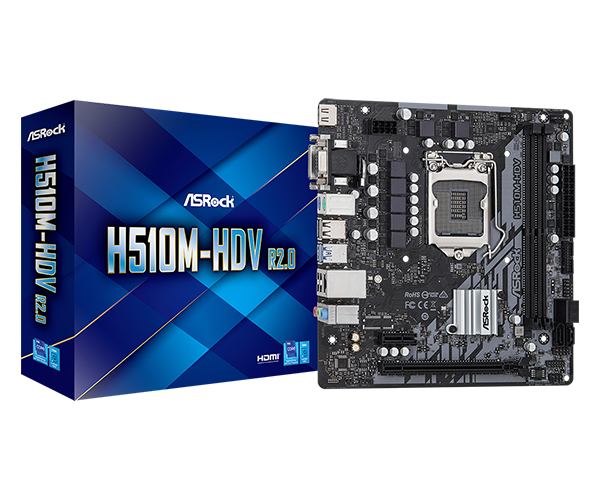 TARJETA MADRE ASROCK H510M-HDV R2.0