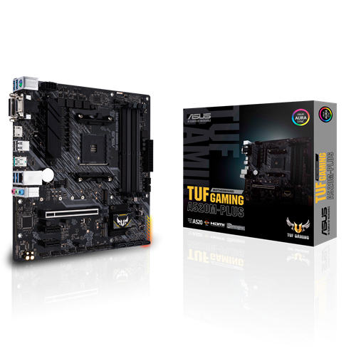 TARJETA MADRE ASUS AMD AM4 TUF GAMING A520M-PLUS WIFI