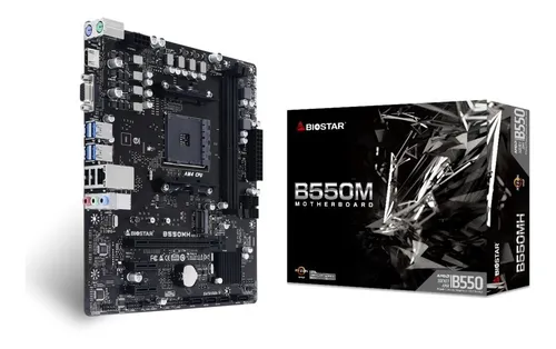 TARJETA MADRE BIOSTAR B550 MXC PRO SOCKET AM4 4X DDR4 HDMI 4K M.2