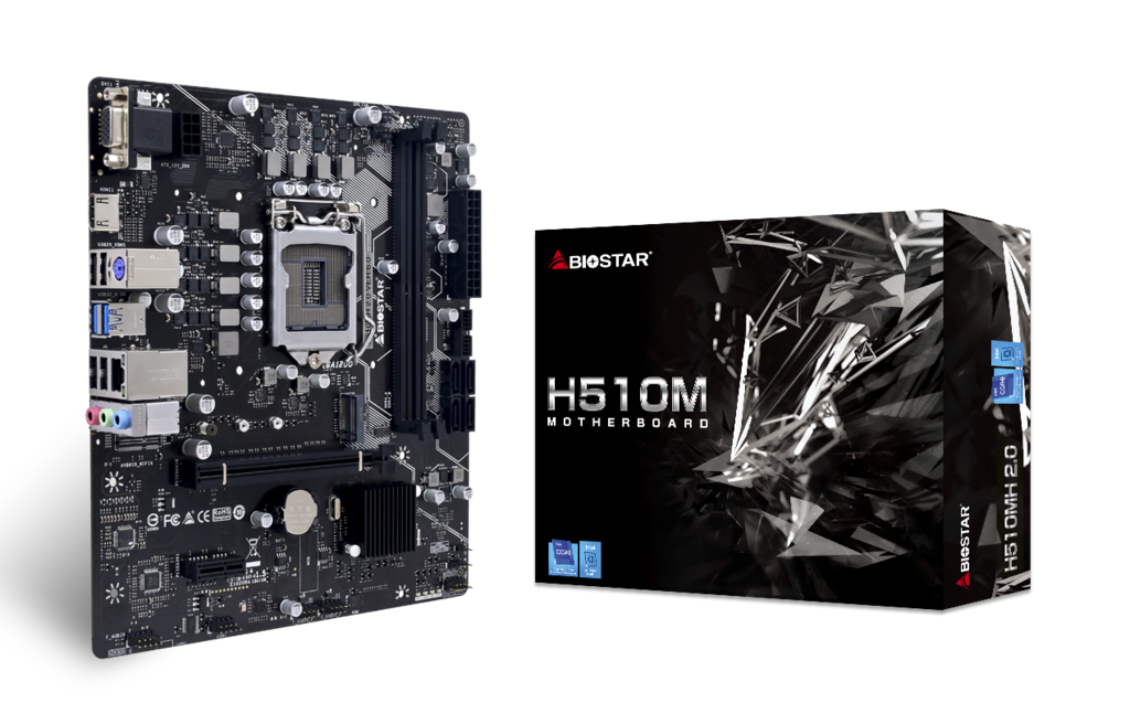 TARJETA MADRE | BIOSTAR | H510MHP | 2.0 SOCKET | LGA 1200 | 2XDDR4 | 3200MHZ