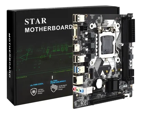 TARJETA MADRE H310C NETSTAR INTEL 6TA 7MA 8VA 9NA LGA 1151 4XSATA VGA HDMI MICRO ATX 1X M.2