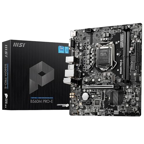 TARJETA MADRE MSI B560M PRO-E 10MA Y 11AVA LGA 1200 STORAGE M.2